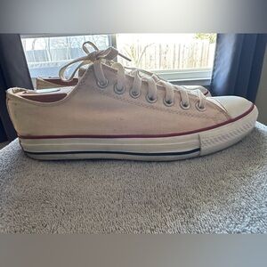 Classic Cream colored Converse Chuck Taylor Canvas Sneakers